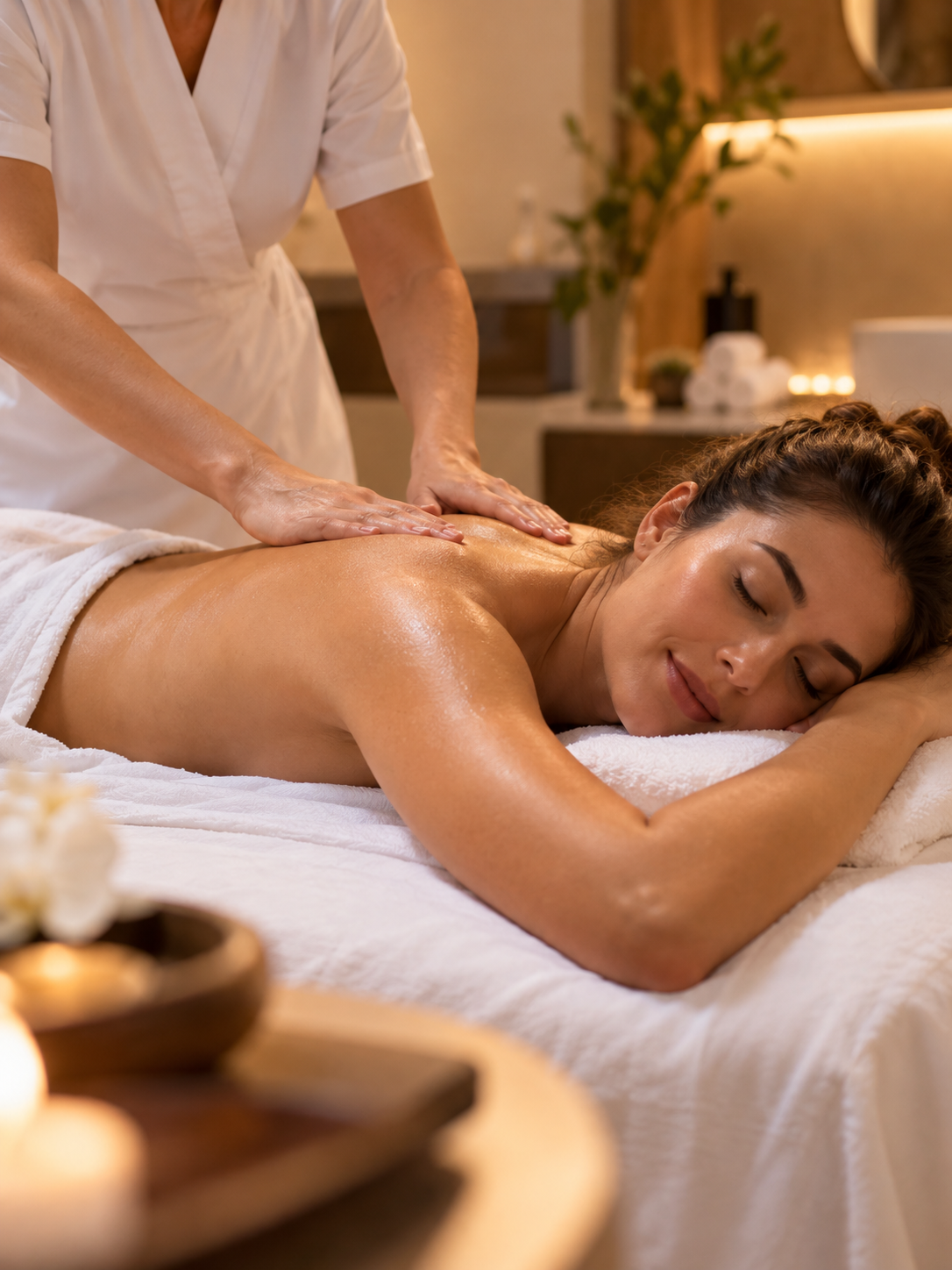 Massagem relaxante — Divina Face